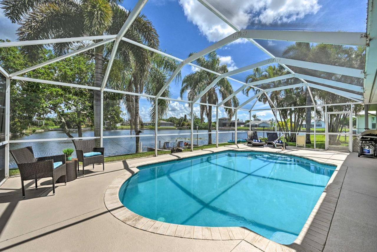Willa Pet-Friendly Escape With Dock And Kayaks In Cape Coral Zewnętrze zdjęcie