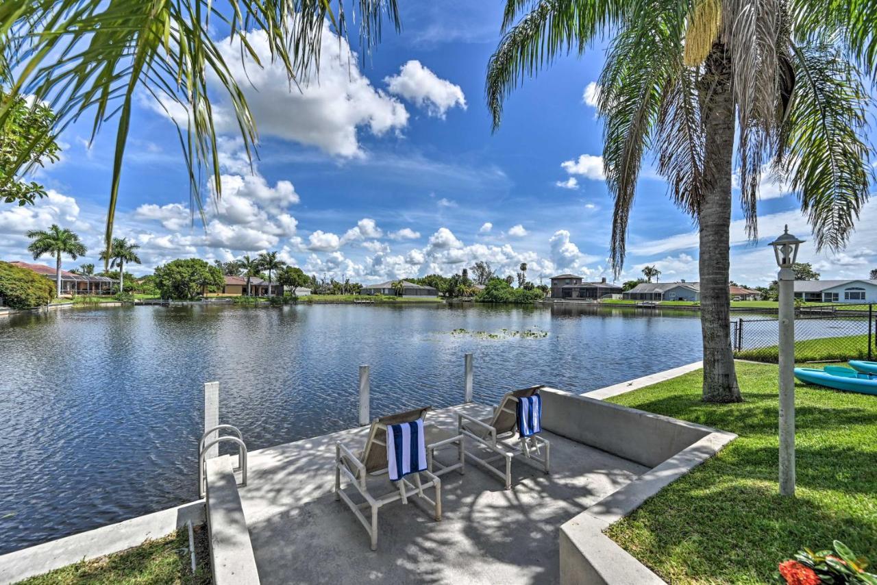 Willa Pet-Friendly Escape With Dock And Kayaks In Cape Coral Zewnętrze zdjęcie