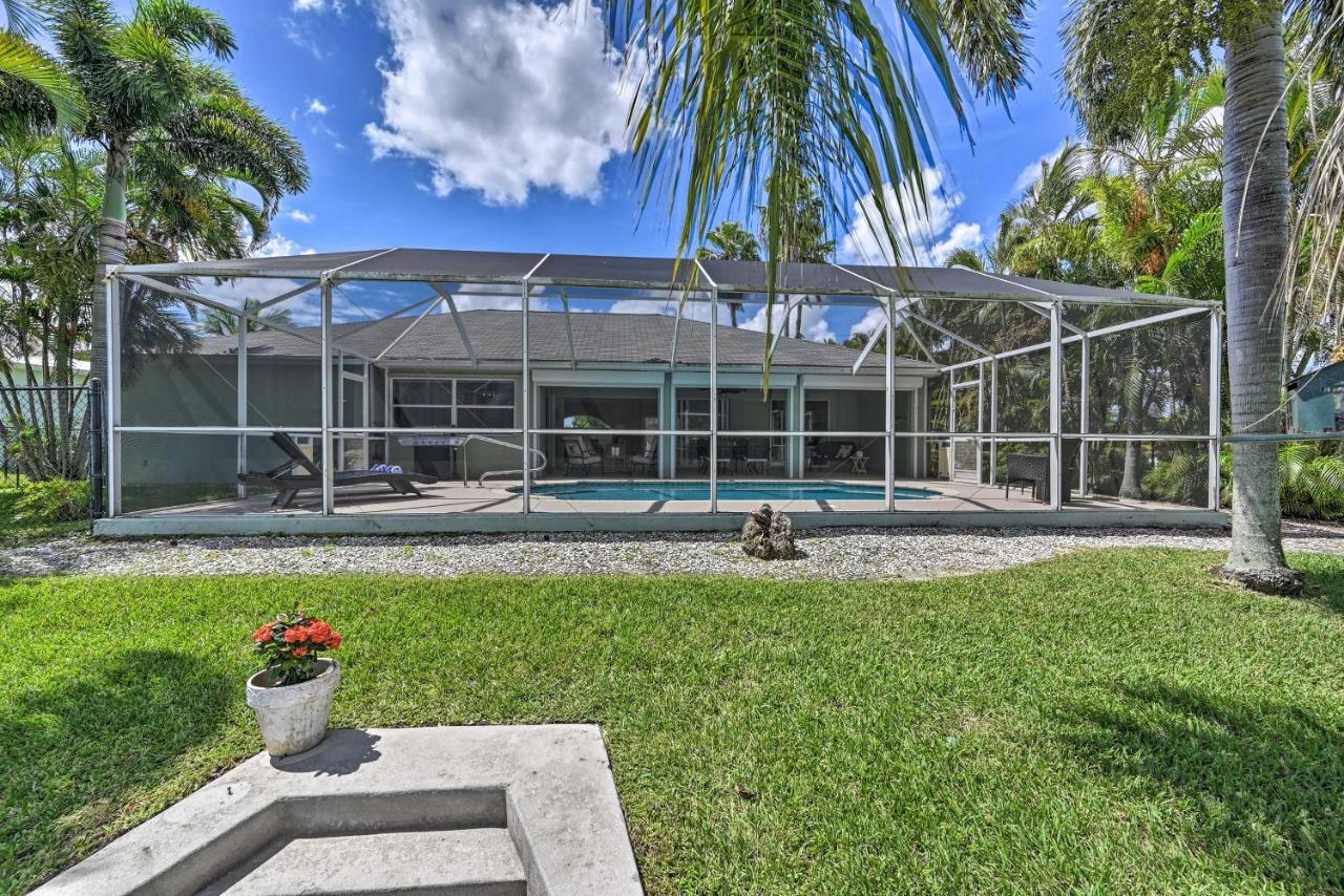 Willa Pet-Friendly Escape With Dock And Kayaks In Cape Coral Zewnętrze zdjęcie