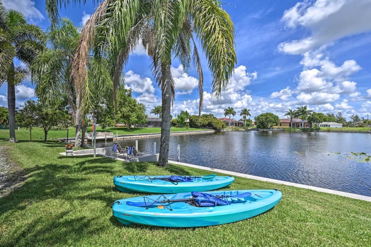Willa Pet-Friendly Escape With Dock And Kayaks In Cape Coral Zewnętrze zdjęcie